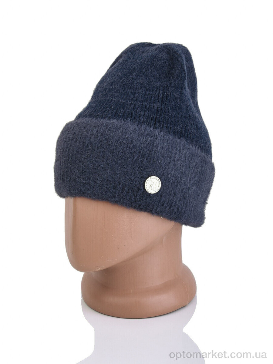 Купить Шапка жіночі 9-27 navy Королева синій, фото 1
