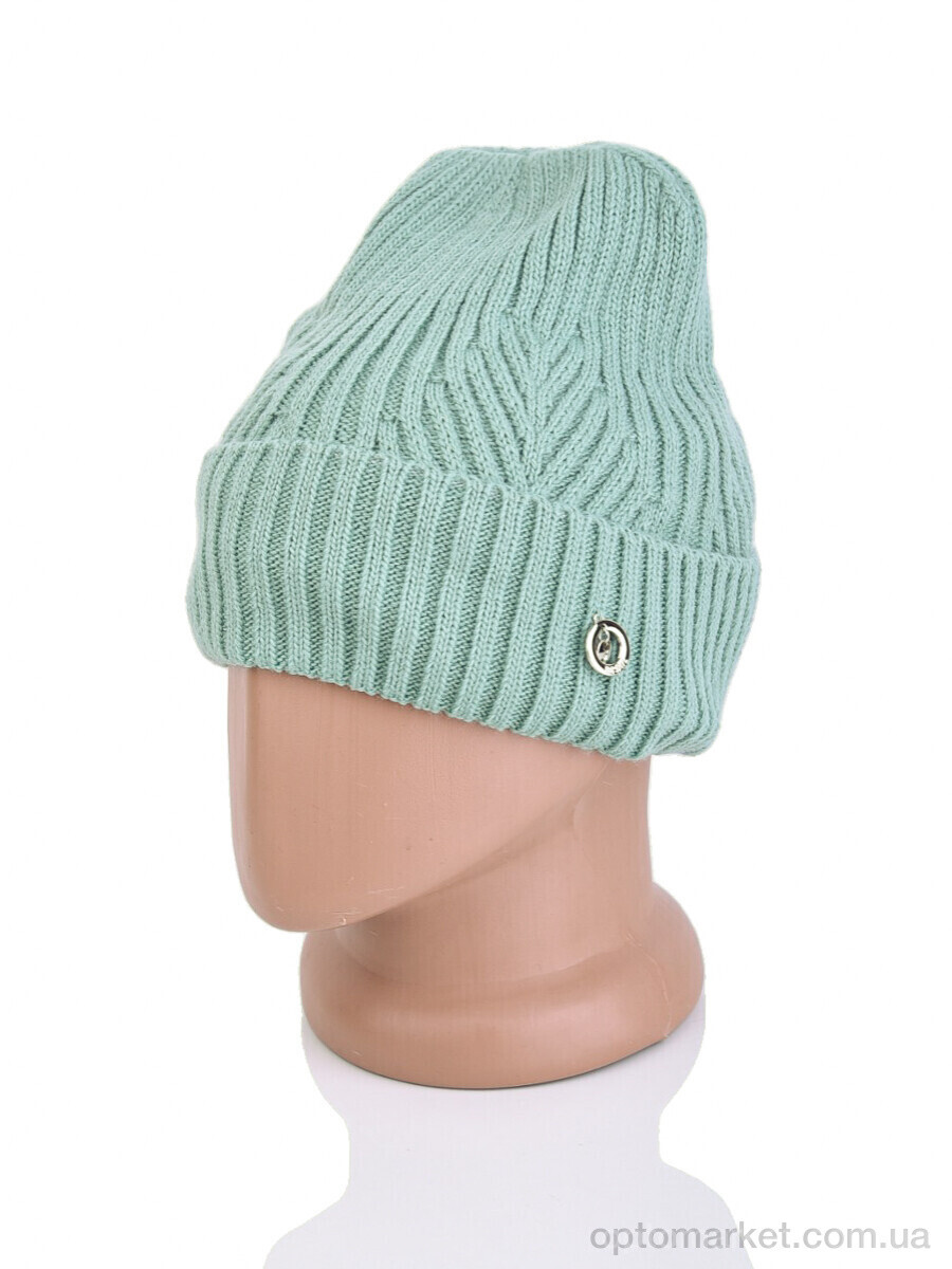 Купить Шапка жіночі 9-28 green Королева зелений, фото 1