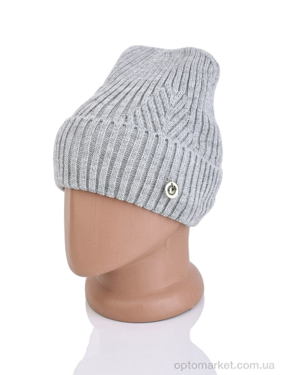 Купить Шапка жіночі 9-28 grey Королева сірий, фото 1