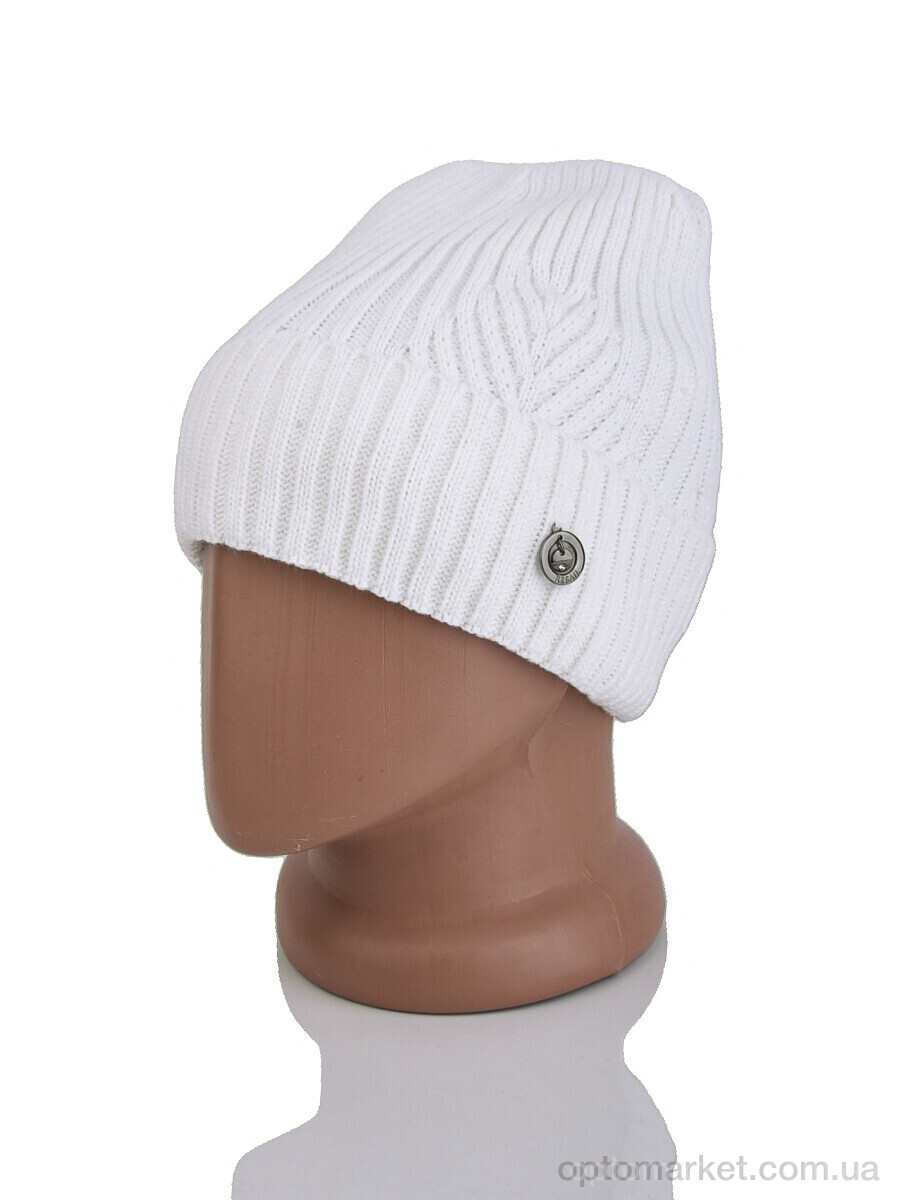 Купить Шапка жіночі 9-28 white Королева білий, фото 1