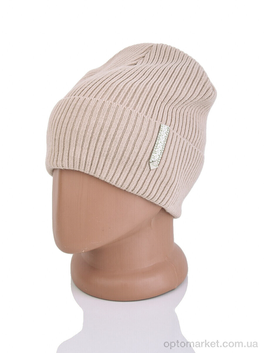 Купить Шапка жіночі 9-29 beige Королева бежевий, фото 1