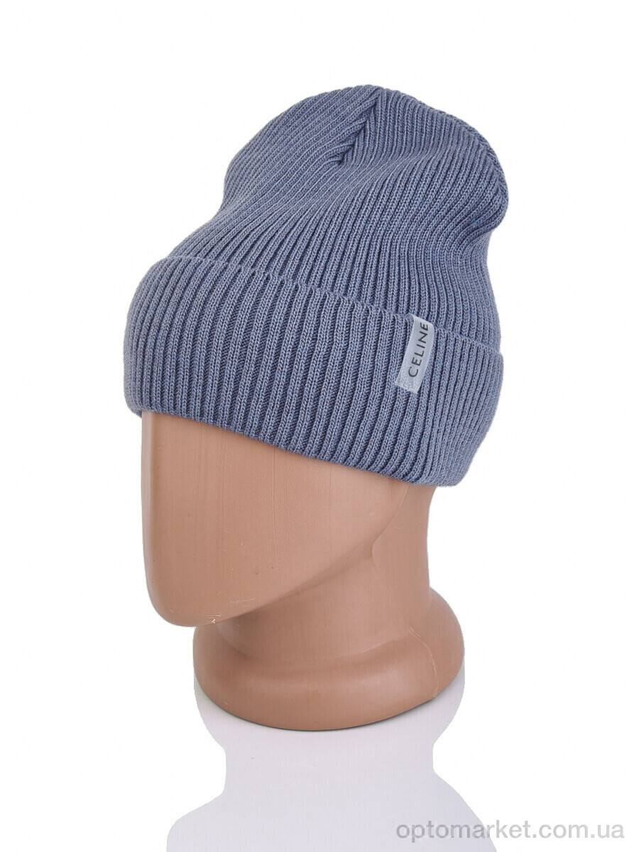 Купить Шапка жіночі 9-30 navy C.line синій, фото 2