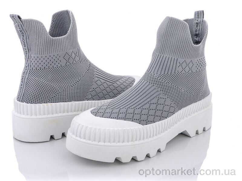 Купить Черевики жіночі 9-768 grey Violeta only one сірий, фото 1