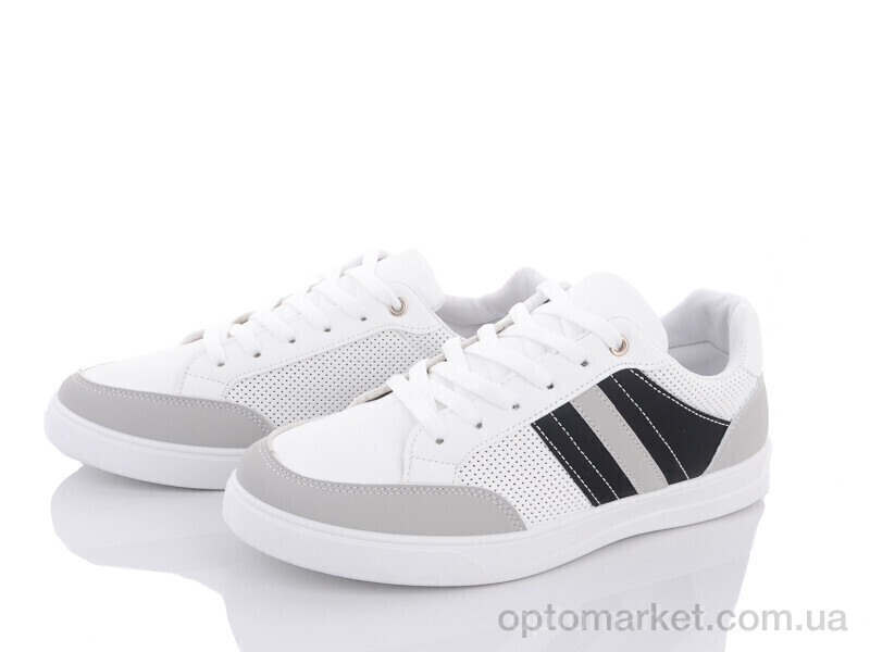 Купить Кросівки чоловічі 9-778 white-grey Wonex білий, фото 1