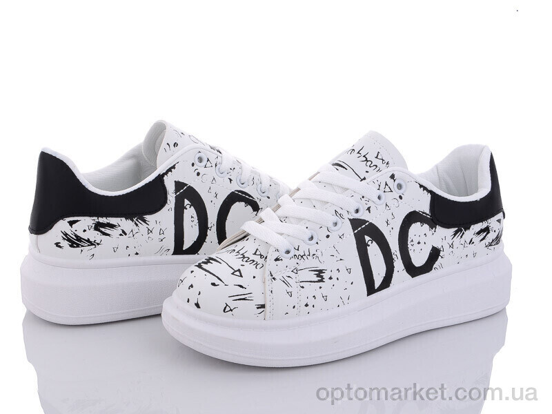 Купить Кросівки жіночі 9-794 white-black Violeta only one білий, фото 1