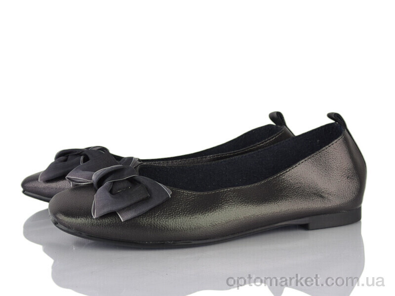 Купить Балетки жіночі 9-815 Fuguiyun графіт, фото 1