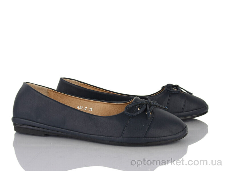 Купить Балетки жіночі 9-816 Fuguiyun синій, фото 1