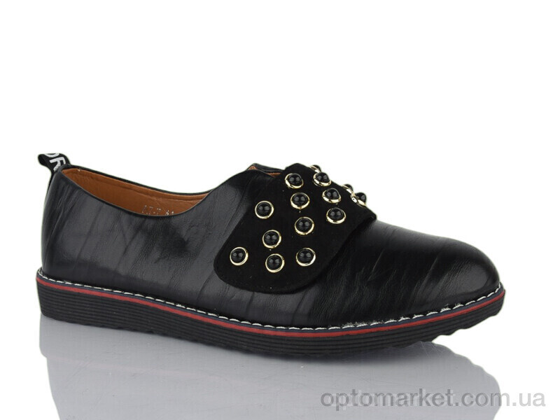 Купить Туфлі жіночі 9-817 Fuguiyun чорний, фото 1