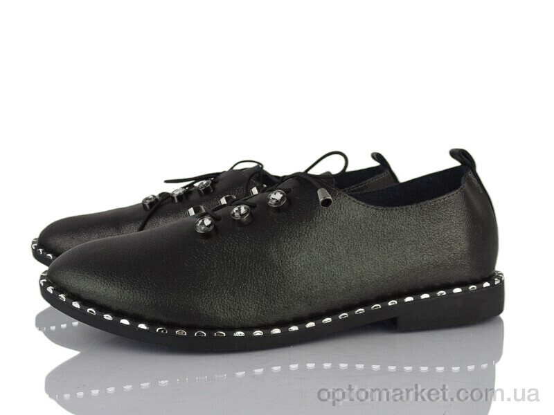 Купить Туфлі жіночі 9-89 Fuguiyun чорний, фото 1