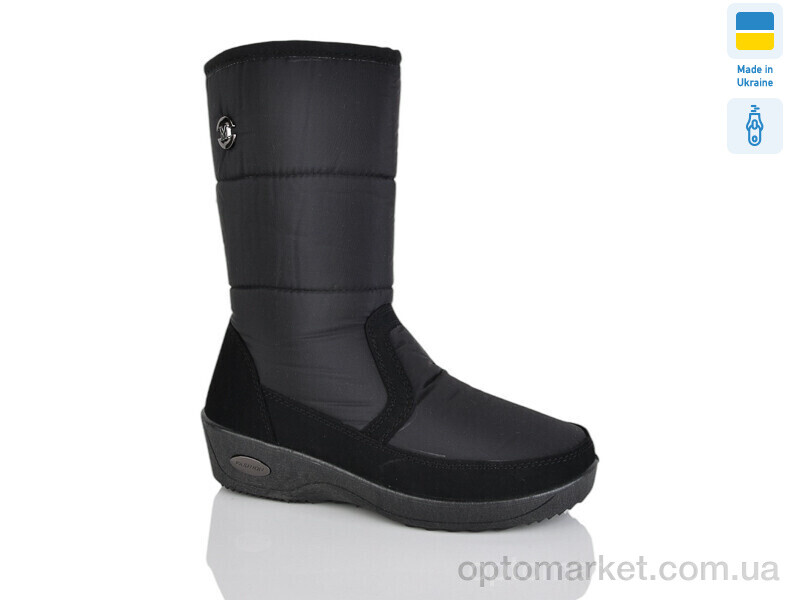 Купить Дутики жіночі 9 чорний Progress чорний, фото 1