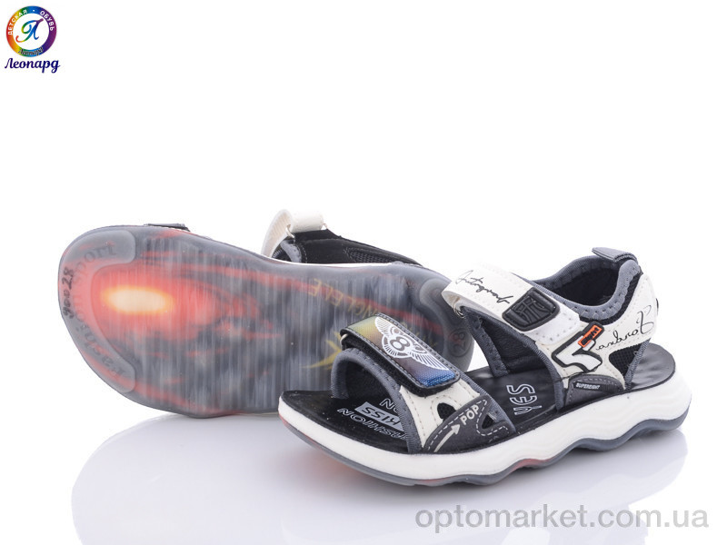 Купить Сандалі дитячі 90028 beige Леопард бежевий, фото 1