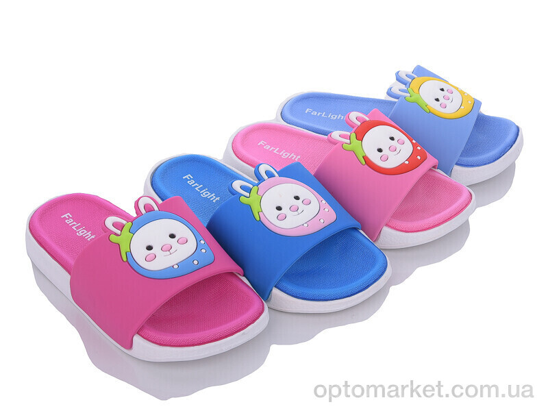 Купить Шльопанці дитячі 9003D-15 mix Luck Line мікс, фото 1