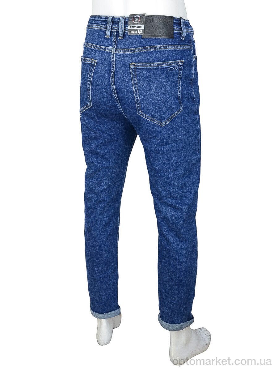 Купить Джинси чоловічі 9008 Baron синій, фото 2