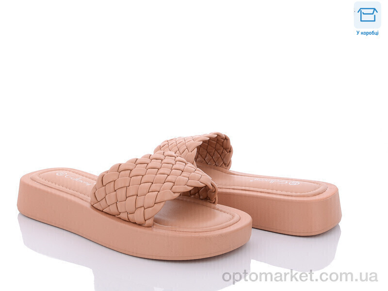 Купить Шльопанці жіночі 9009-3 Gollmony коричневий, фото 1