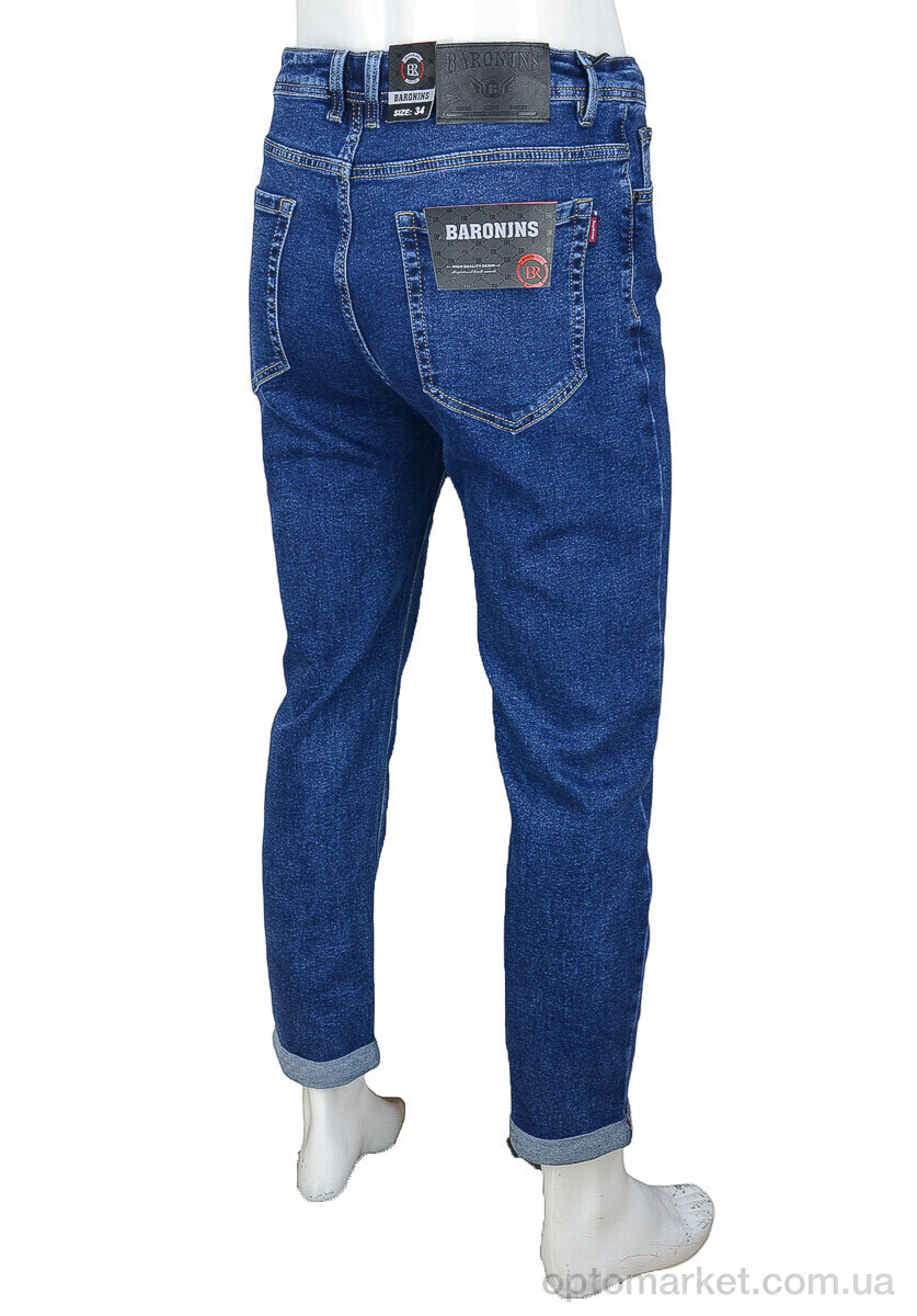 Купить Джинси чоловічі 9009 Baron синій, фото 2