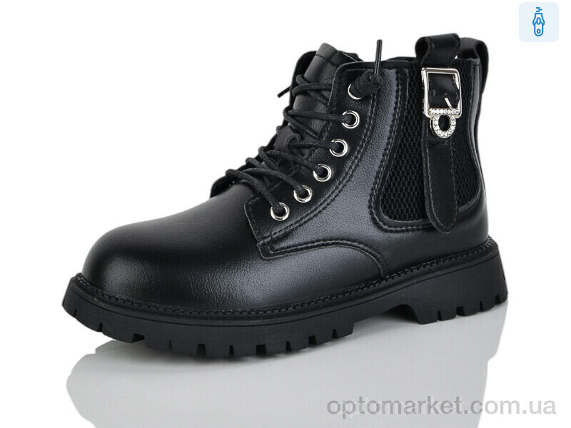 Купить Черевики дитячі 9010 black KEWK чорний, фото 1