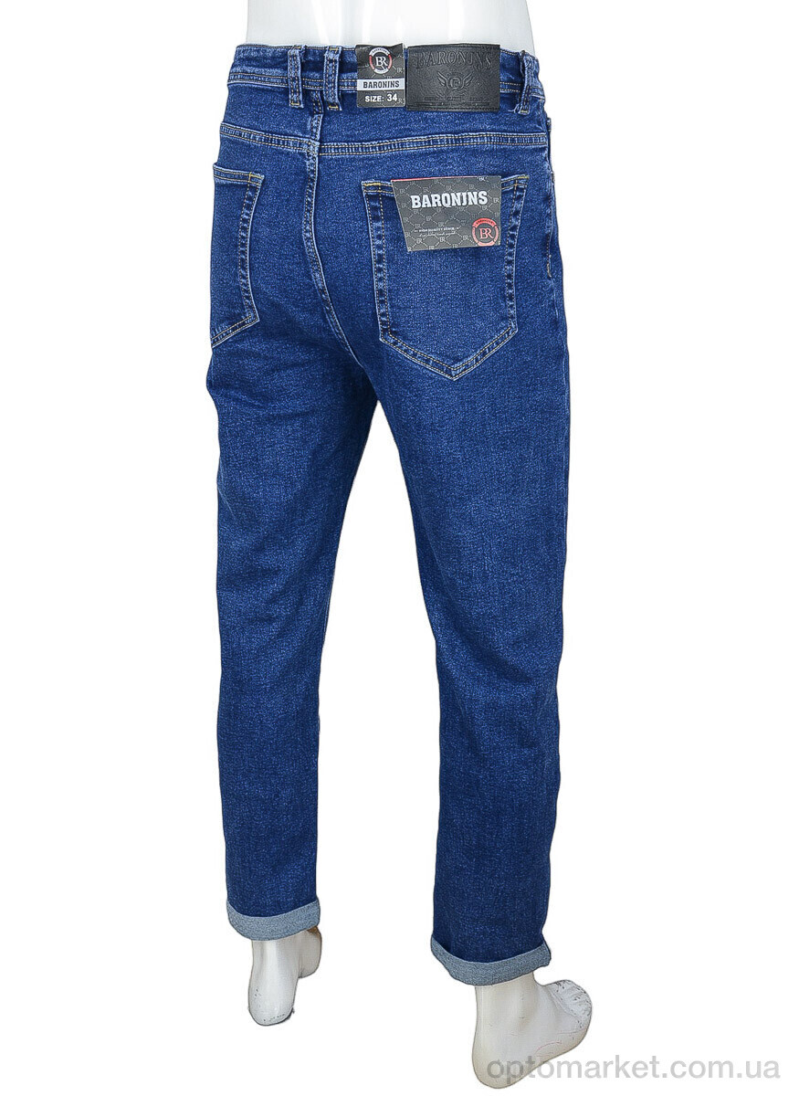Купить Джинси чоловічі 9010 Baron синій, фото 2