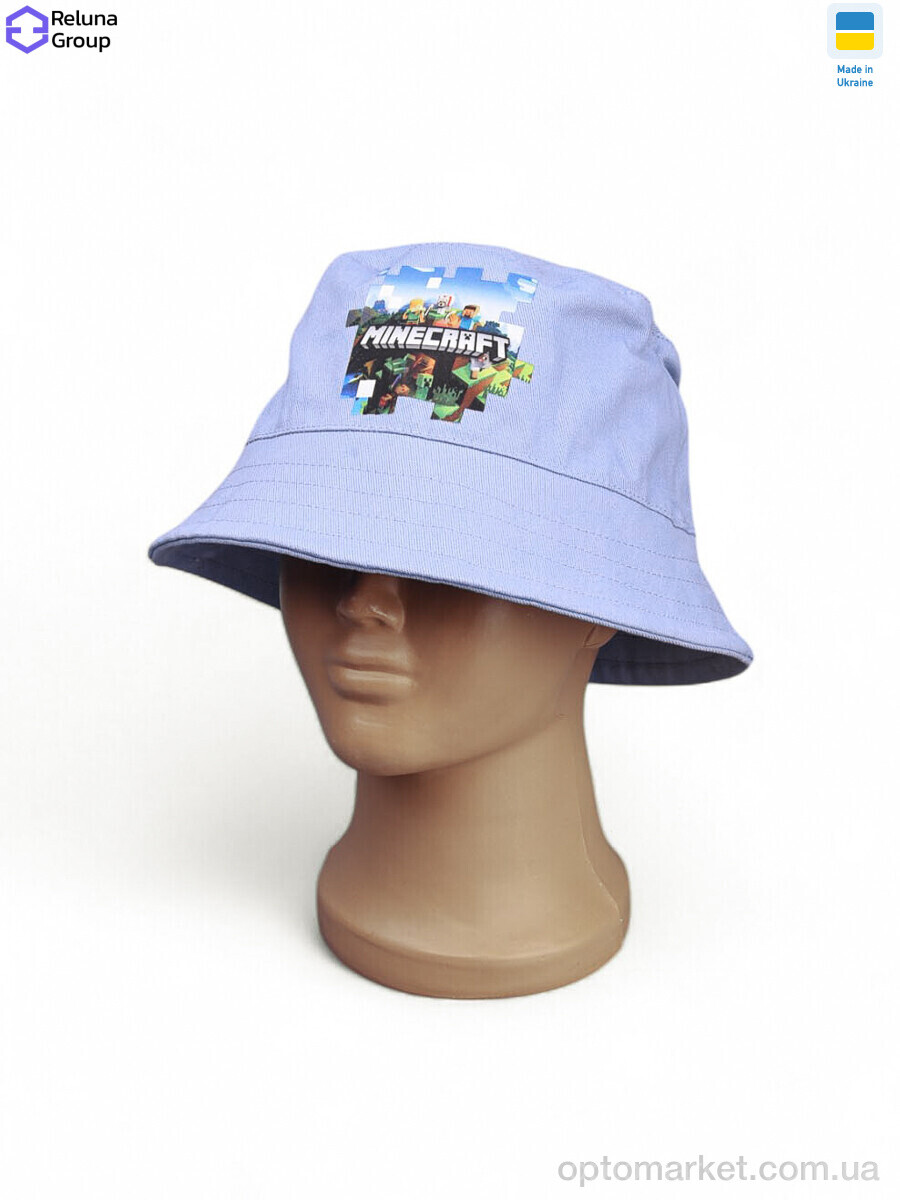 Купить Панама дитячі 9012-3 blue Reluna Group синій, фото 1