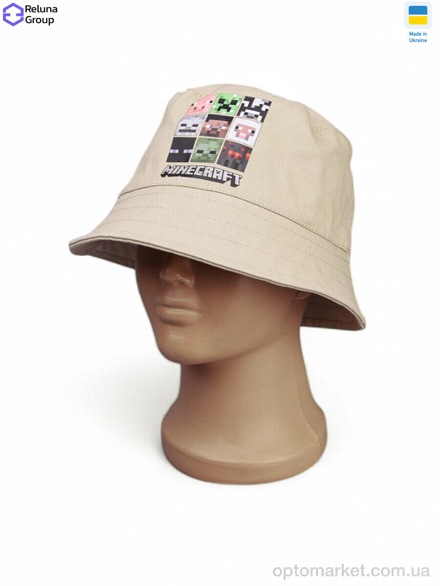 Купить Панама дитячі 9012-6 beige Reluna Group бежевий, фото 1