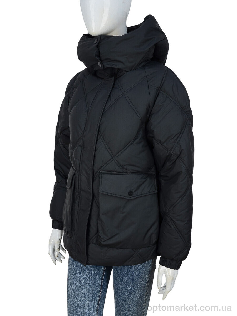 Купить Куртка жіночі 9012 black Aixiaohua чорний, фото 1