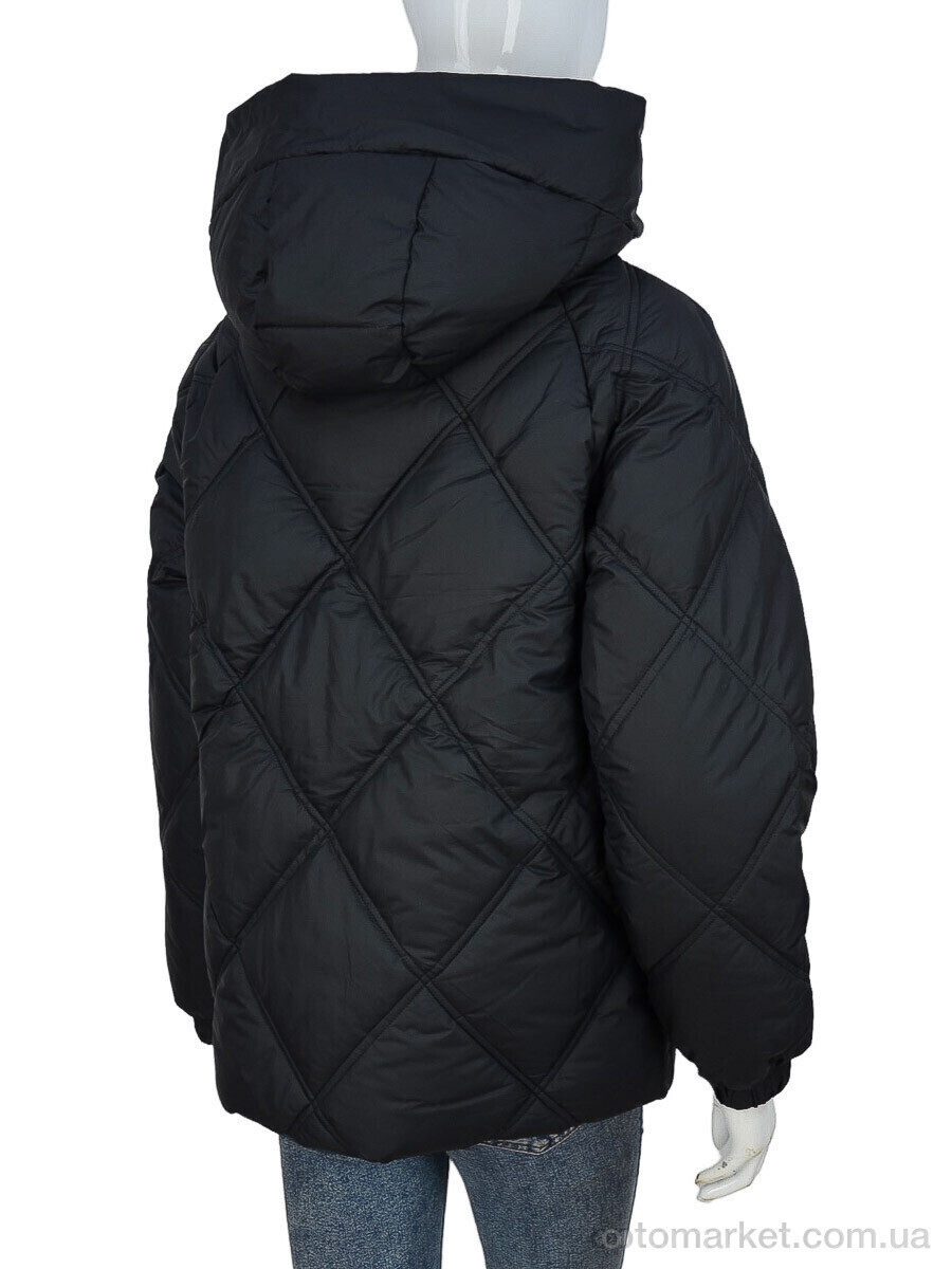 Купить Куртка жіночі 9012 black Aixiaohua чорний, фото 2