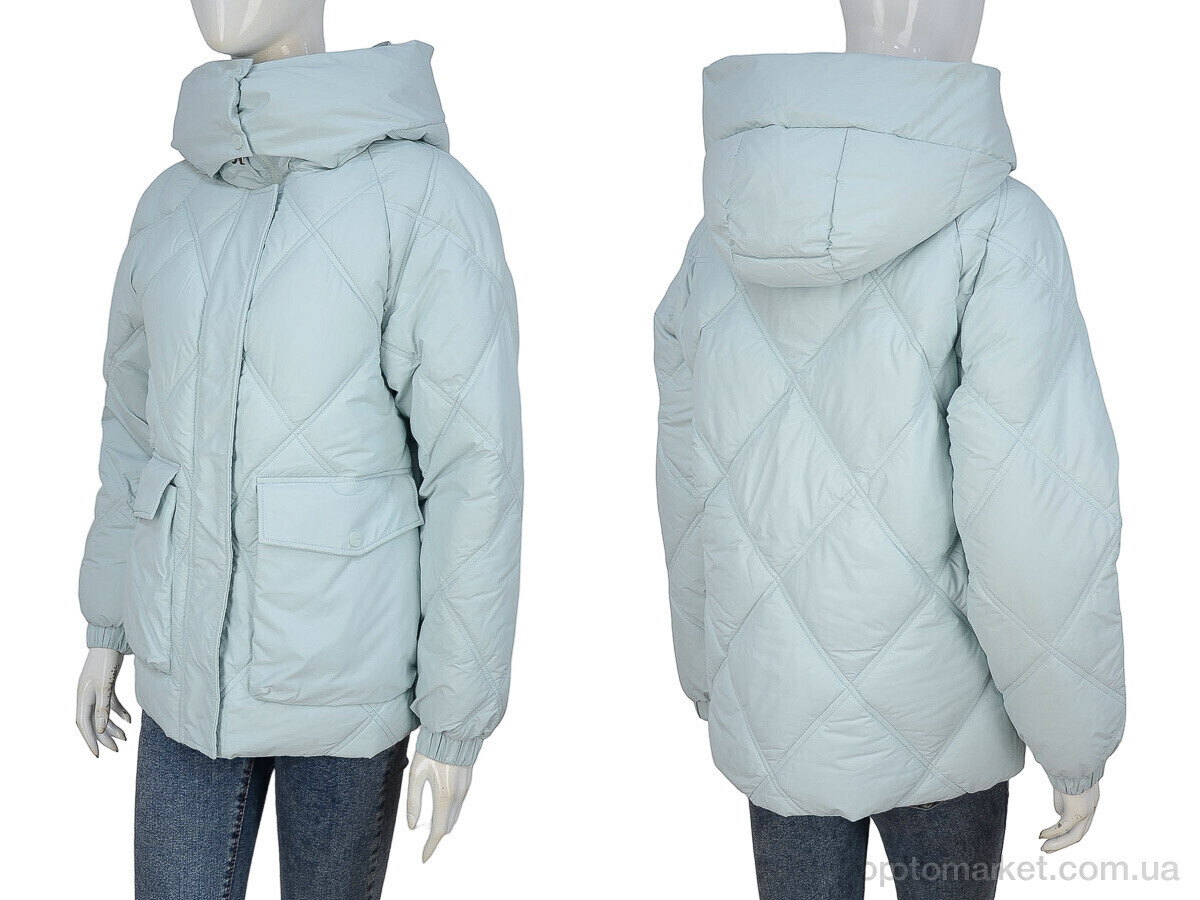 Купить Куртка жіночі 9012 sky blue Aixiaohua зелений, фото 3
