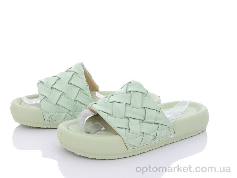 Купить Шльопанці жіночі 9013-7 Gollmony зелений, фото 1