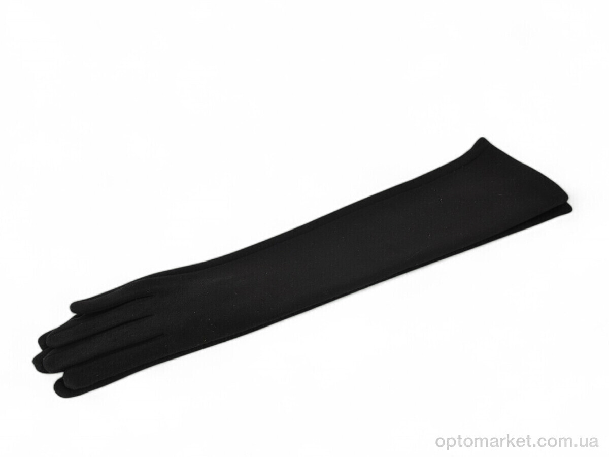 Купить Рукавички жіночі 902-1 замш black Paidi чорний, фото 1