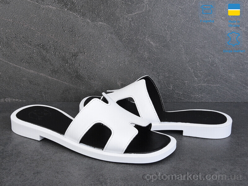 Купить Шльопанці жіночі 902-81 Ailinda білий, фото 2