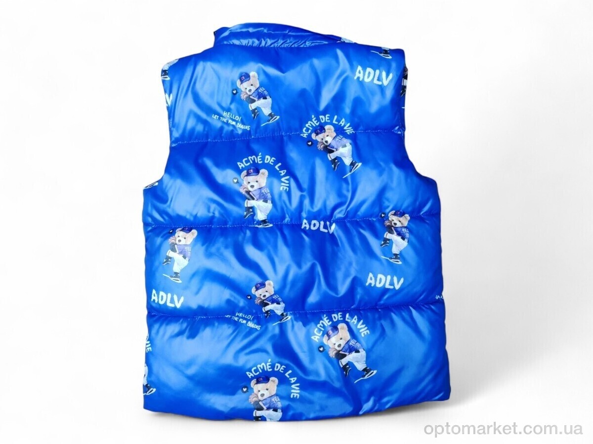 Купить Жилетка дитячі 902 електрик F.H синій, фото 2