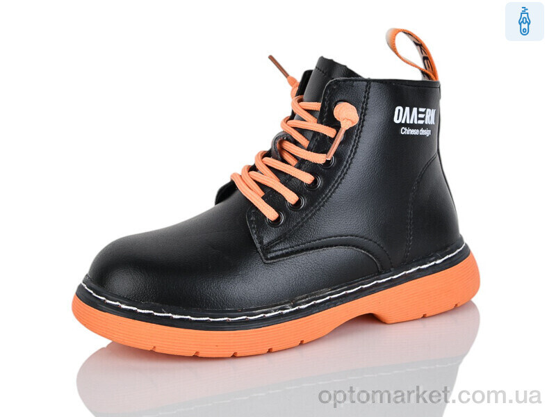 Купить Черевики дитячі 902 orange KEWK чорний, фото 1