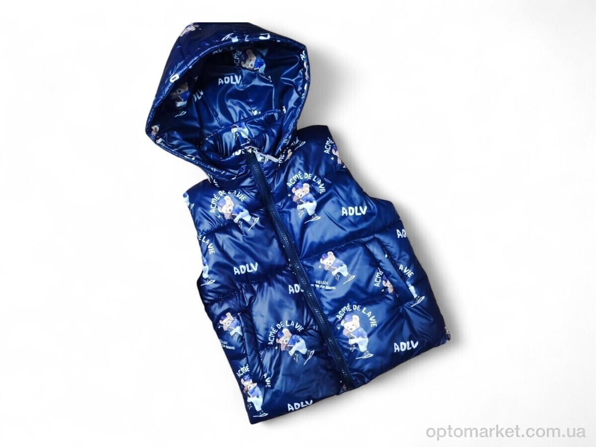 Купить Жилетка дитячі 902 т.синій F.H синій, фото 1