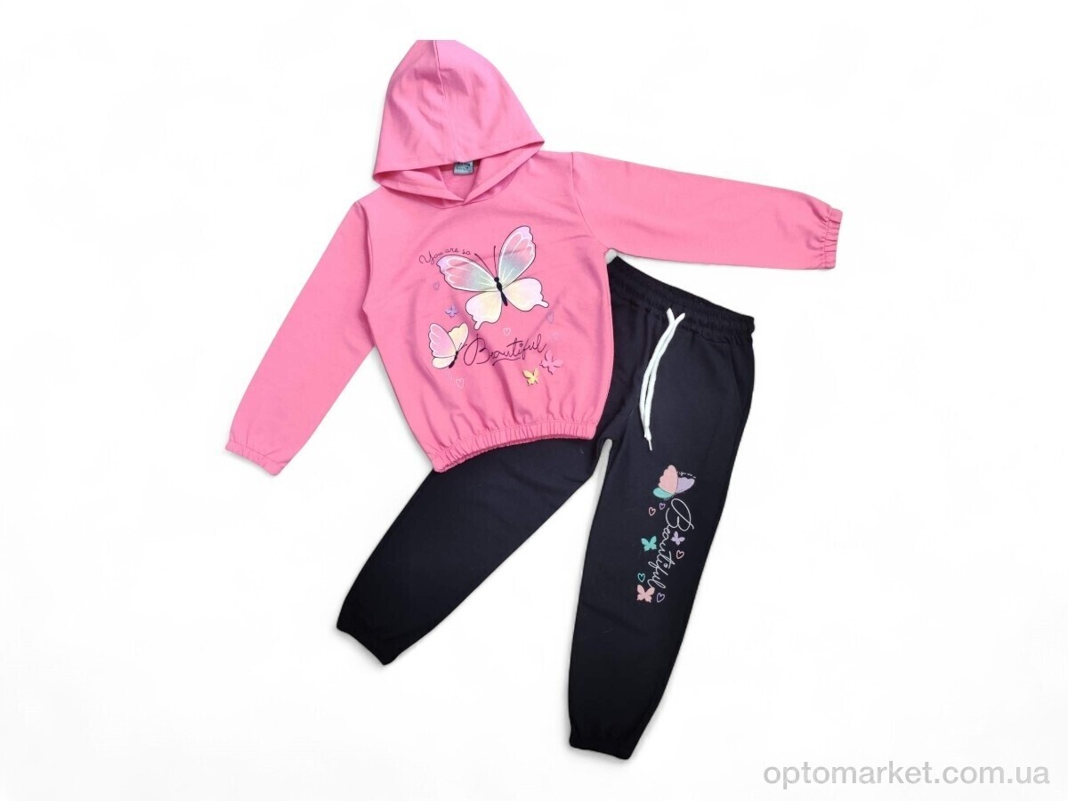 Купить Комплекти дитячі дитячі 9022 рожевий батнік-штани CITCIT Kids рожевий, фото 1