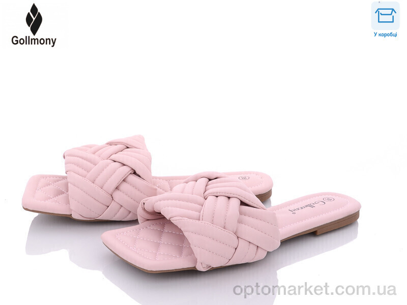 Купить Шльопанці жіночі 9026-5 Gollmony рожевий, фото 1