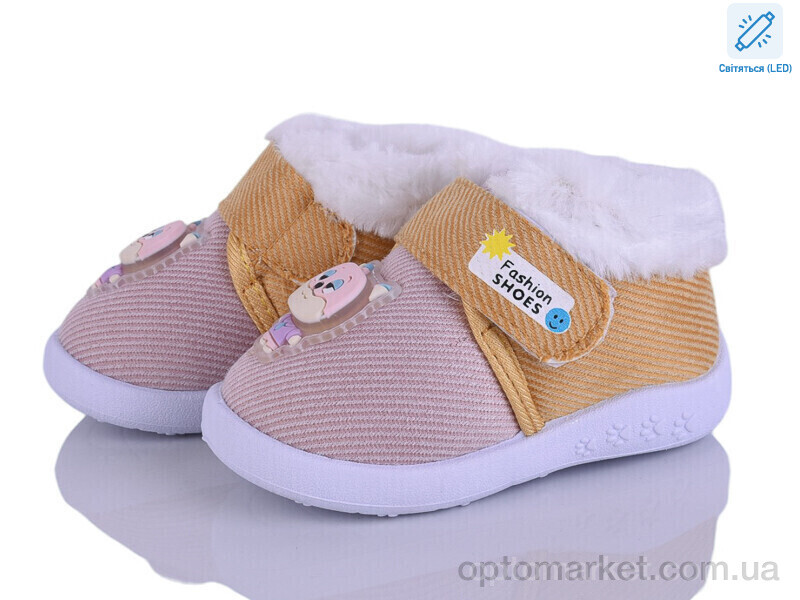 Купить Пінетки дитячі 903 pink LED KEWK рожевий, фото 1