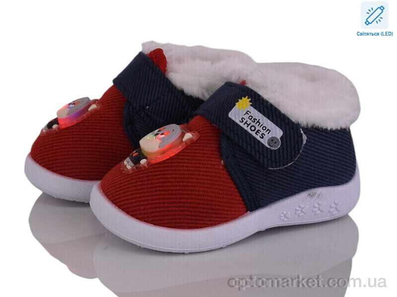 Купить Пінетки дитячі 903 red LED KEWK червоний, фото 2