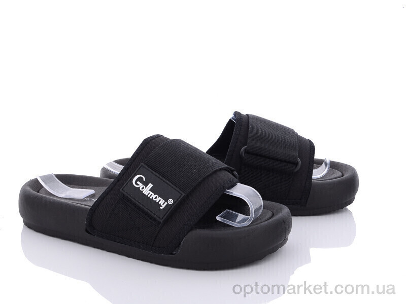 Купить Шльопанці жіночі 9031-1 Gollmony чорний, фото 1