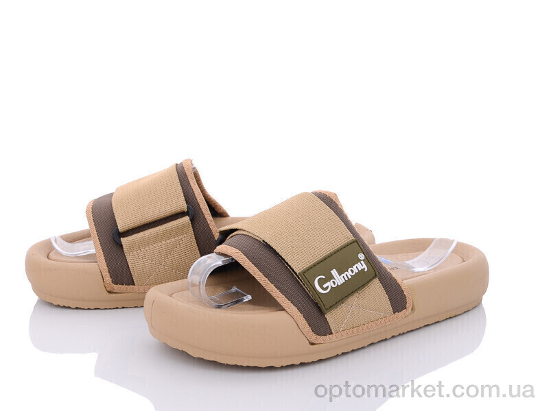 Купить Шльопанці жіночі 9031-3 Gollmony бежевий, фото 1