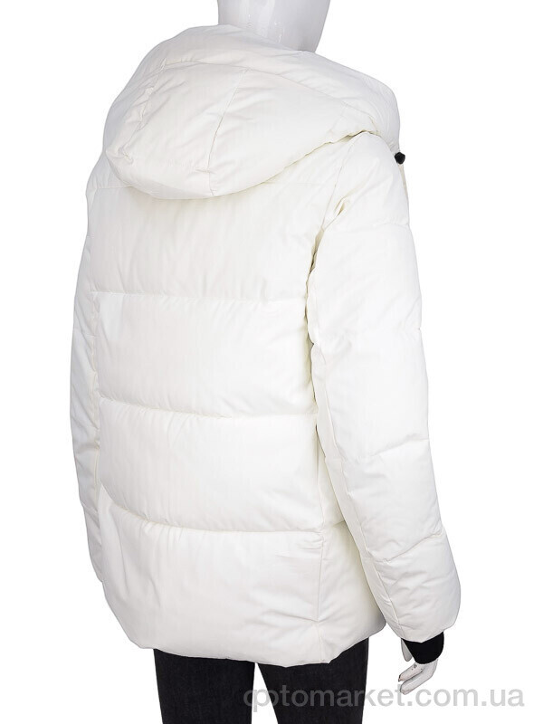 Купить Куртка жіночі 9033 beige Aixiaohua бежевий, фото 2