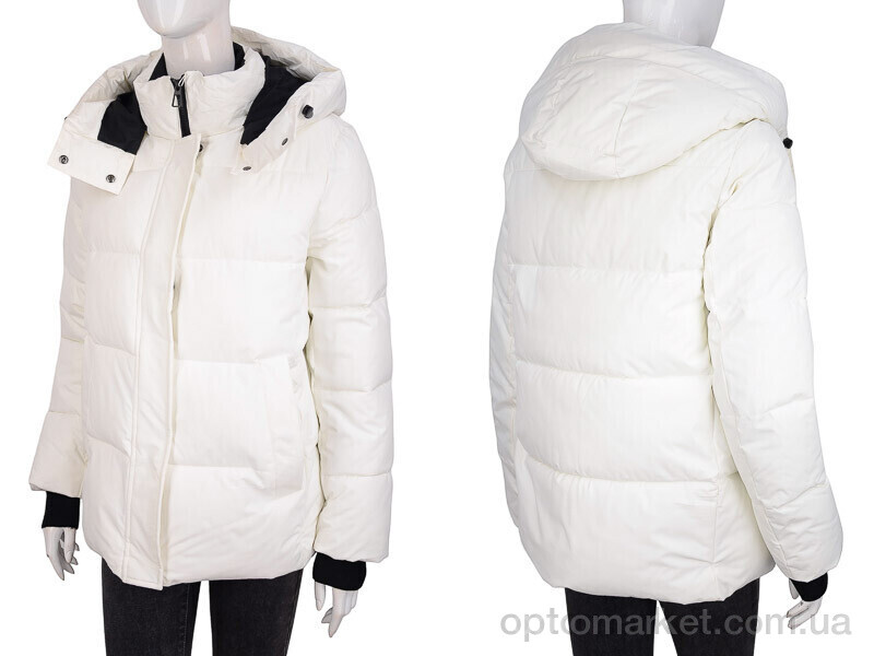 Купить Куртка жіночі 9033 beige Aixiaohua бежевий, фото 3