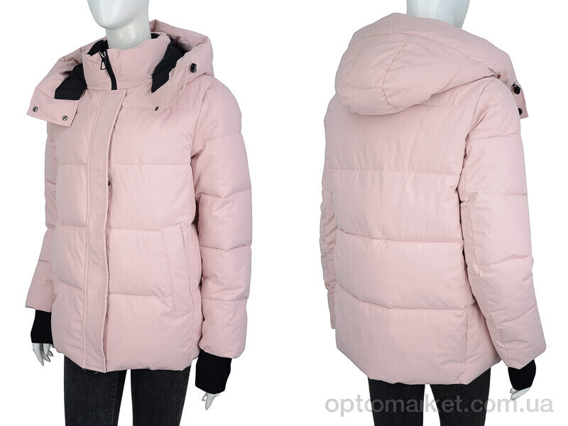 Купить Куртка жіночі 9033 pink Aixiaohua рожевий, фото 3