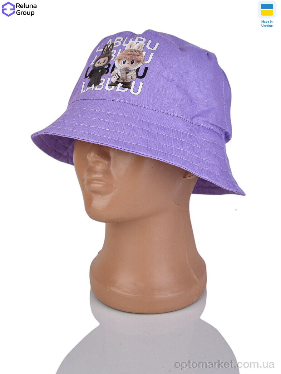 Купить Панама дитячі 9034-1 violet Reluna Group фіолетовий, фото 1