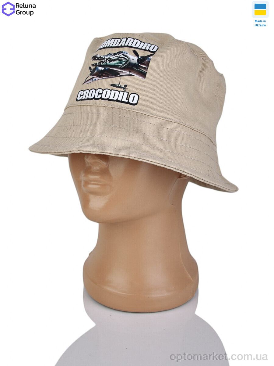 Купить Панама дитячі 9035-3 beige Reluna Group бежевий, фото 1