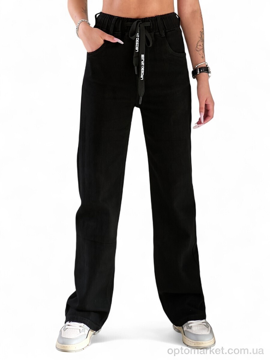 Купить Джинси жіночі 9035 Vingvgs чорний, фото 1