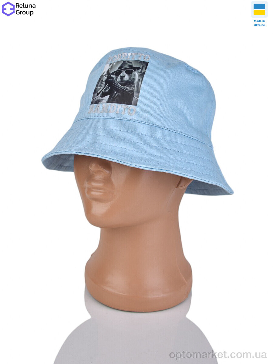 Купить Панама дитячі 9038-3 l.blue Reluna Group блакитний, фото 1