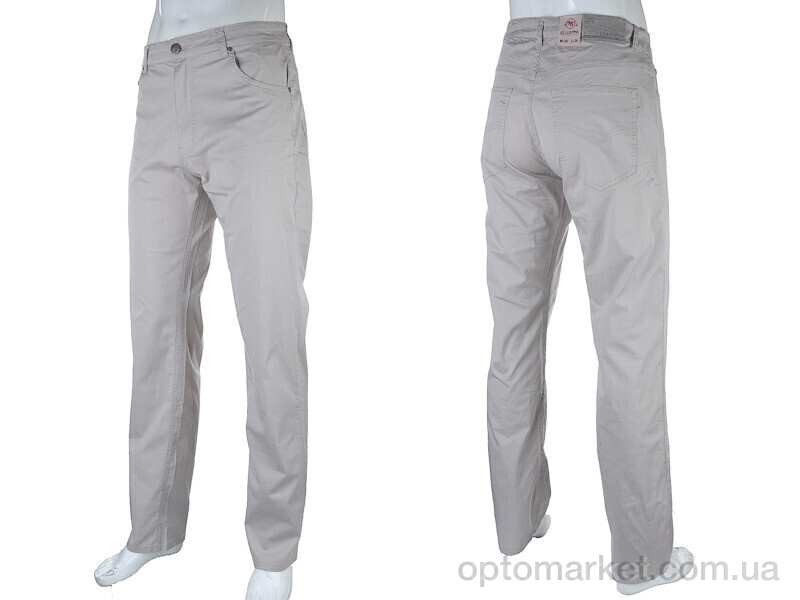 Купить Брюки чоловічі 9039D(05890) grey LS.Luwans сірий, фото 3