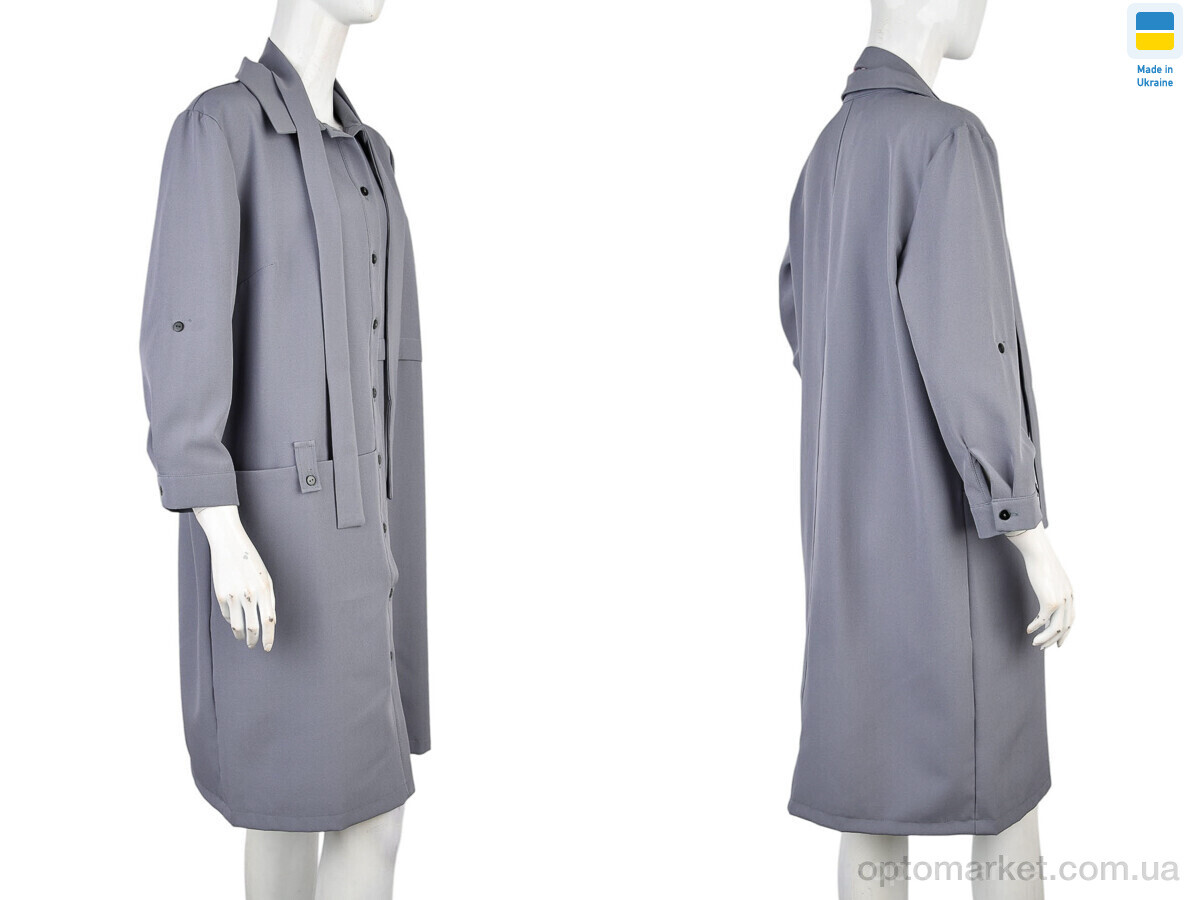 Купить Сукня жіночі 904 сірий Vande Grouff сірий, фото 3