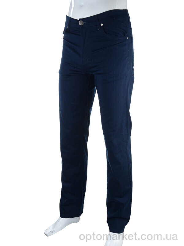 Купить Брюки чоловічі 9043 navy L.S.Livans синій, фото 1