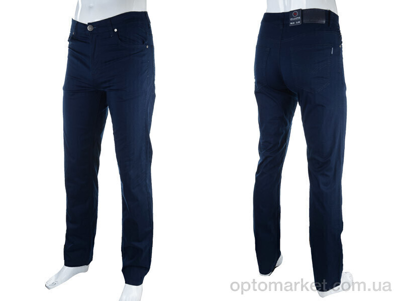 Купить Брюки чоловічі 9043 navy L.S.Livans синій, фото 3