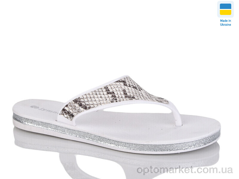 Купить В'єтнамки жіночі 905 білий Jymnk білий, фото 1